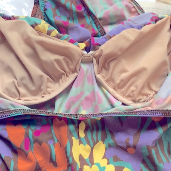 Karla Colletto One Piece Bathing Suit Swim Suit - Picture 4 of 6